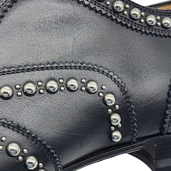 Christian Louboutin Charlie Clou Studded OxfordS - Leather - Black 42 9US $1395 main image 11